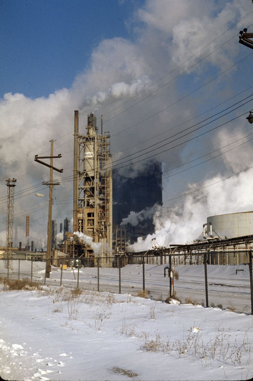 Mobil Refinery, East Chicago, Indiana