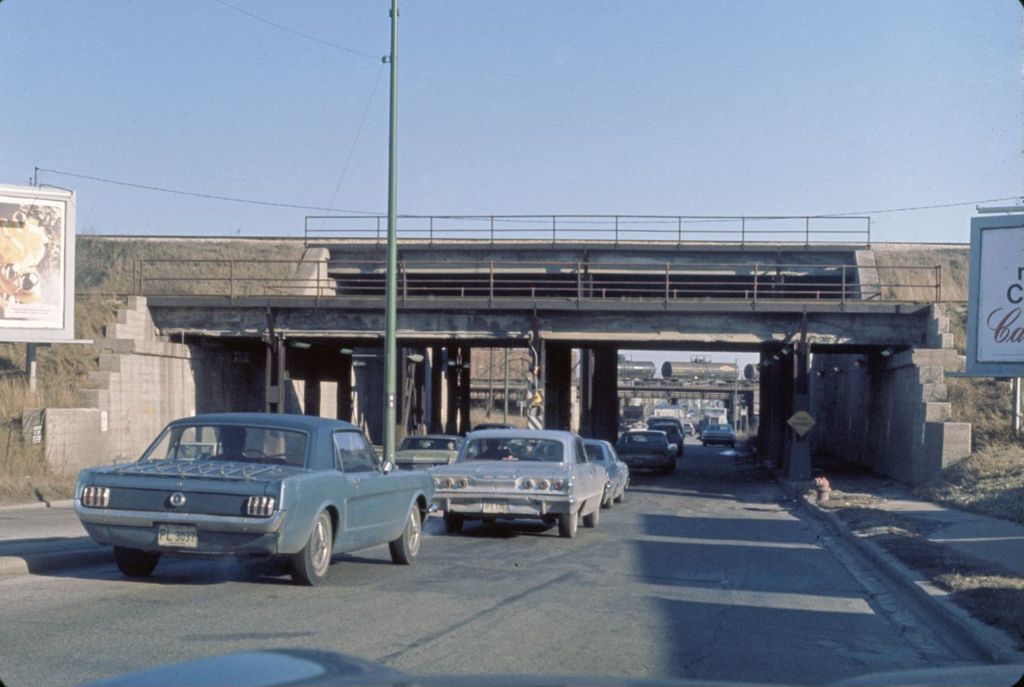 Train overpasses, West 87th Street