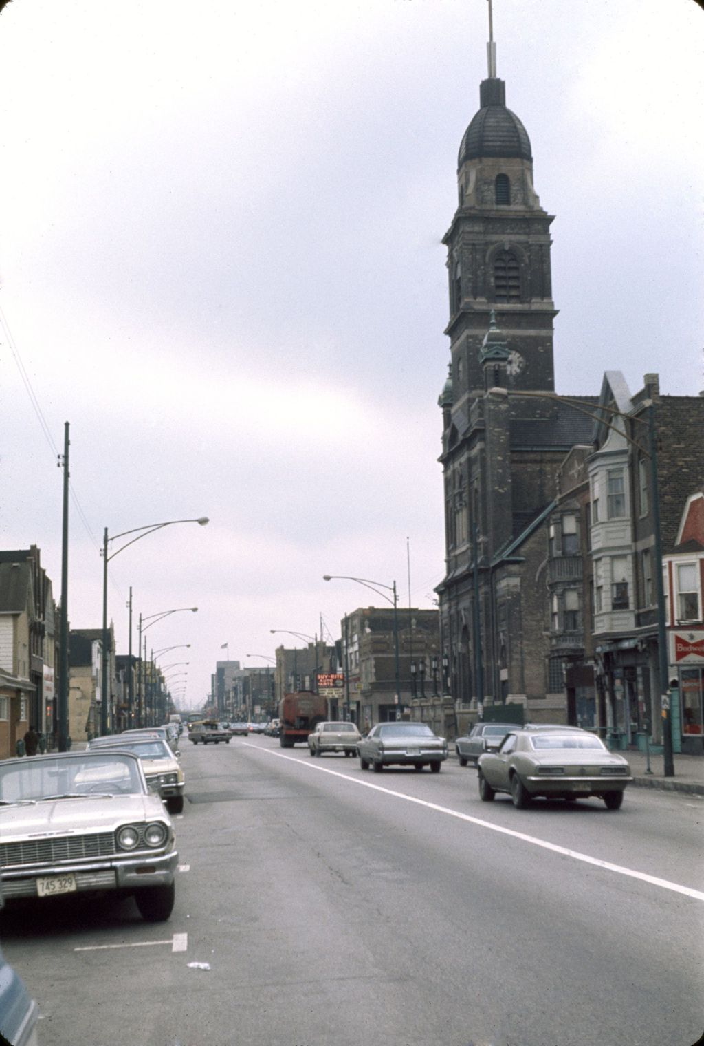 South Commercial Avenue and Immaculate Conception Church