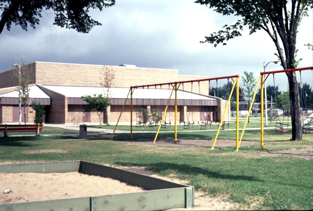 Miniature of West Lawn Park play area and Fieldhouse