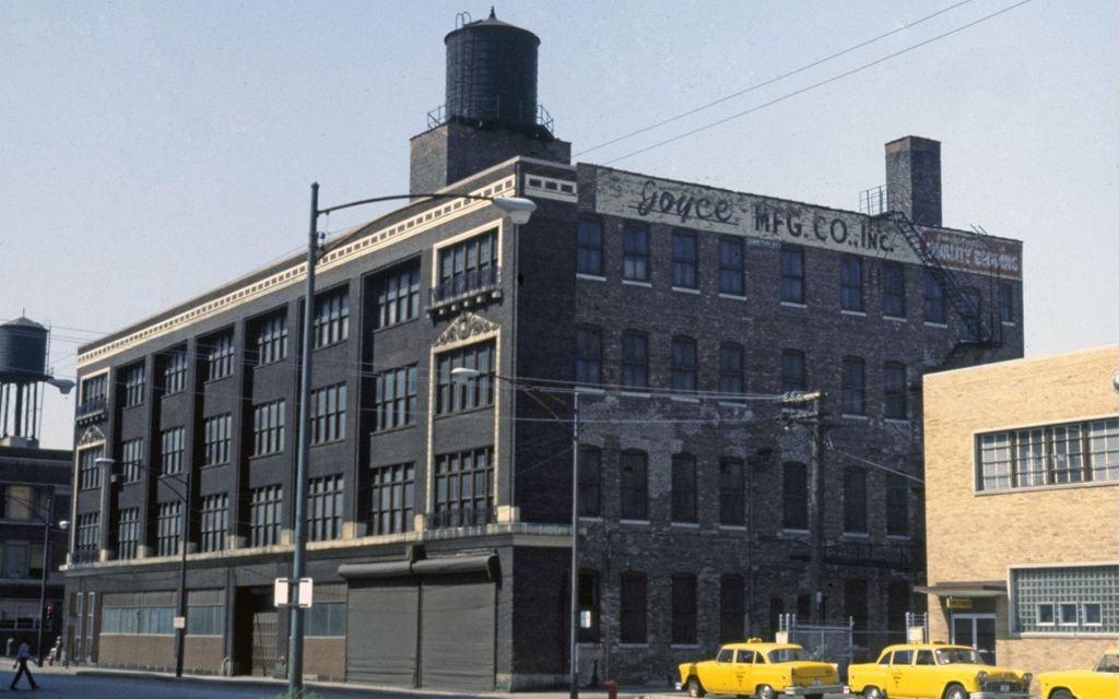 Industrial building, 18th Street and South Michigan Avenue