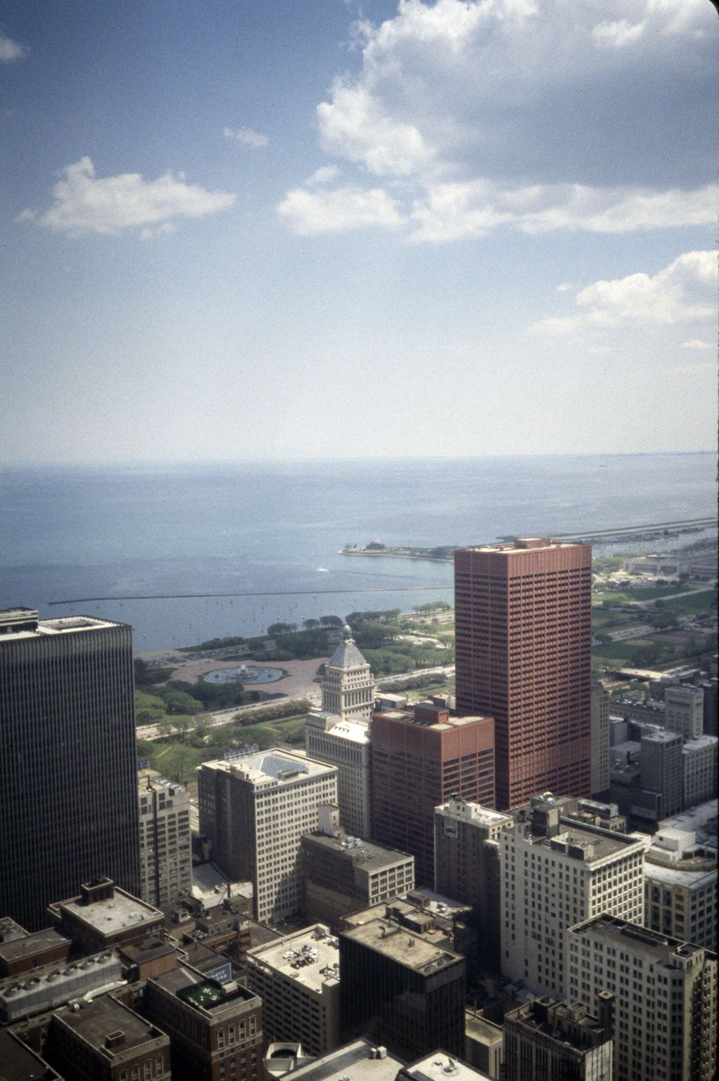 Miniature of Loop high-rises and Lake Michigan lakefront