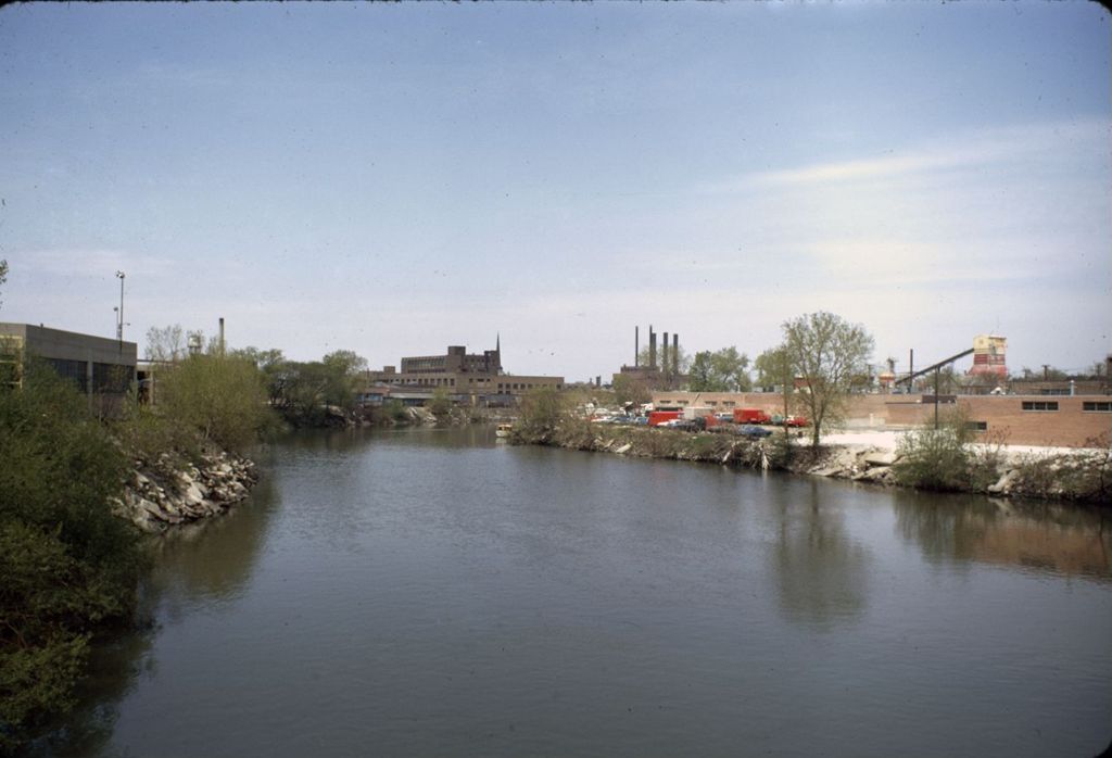 North Branch of the Chicago River at Western Avenue