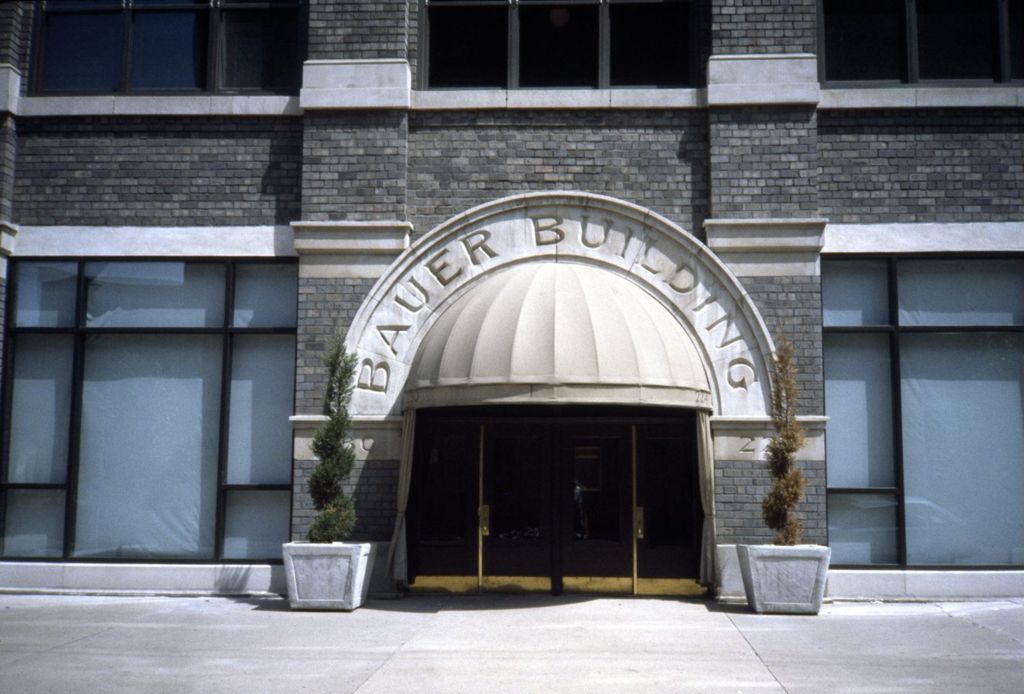 Bauer Building entrance