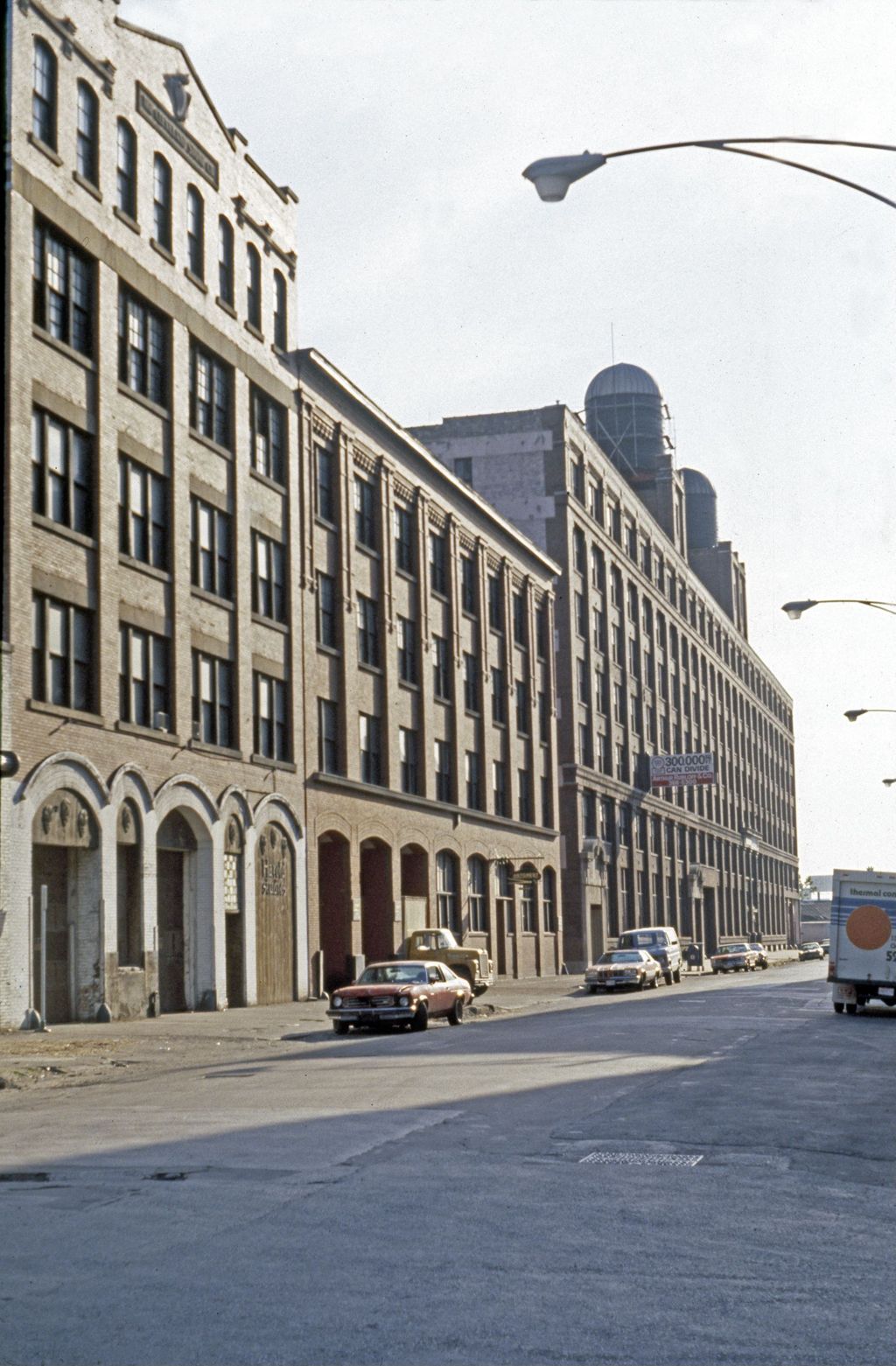 Factory and warehouse buildings, West Ontario Street
