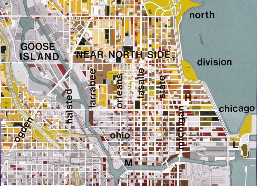 Miniature of Major arterial roads of Chicago's Near North Side