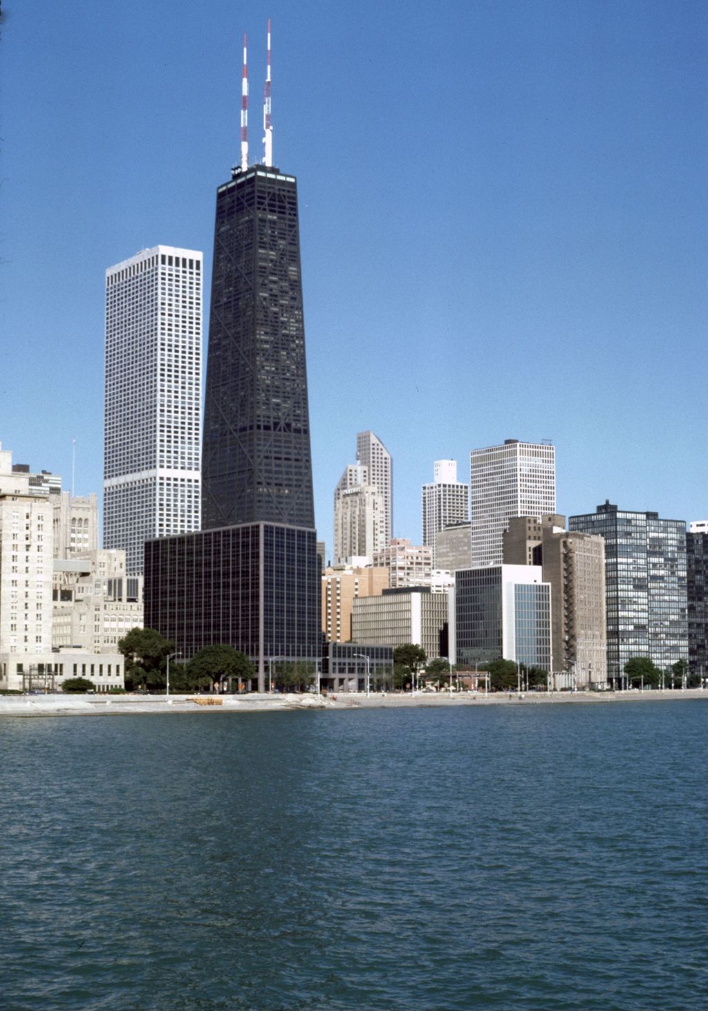 Near North Side skyline from the lakefront