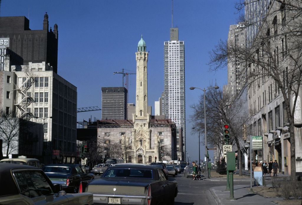 North Michigan Avenue and Water Tower