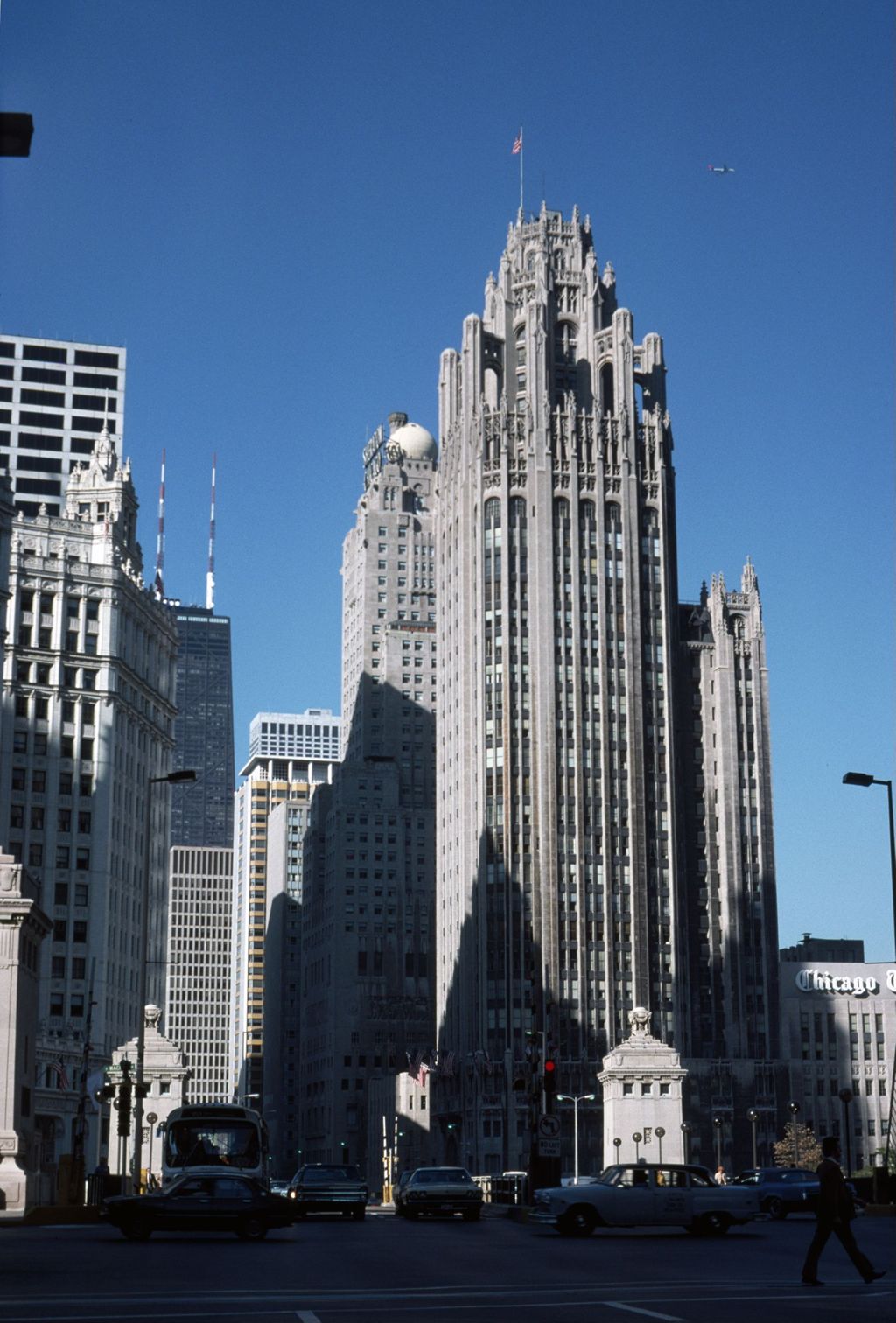 Miniature of Chicago Tribune Building and North Michigan Avenue