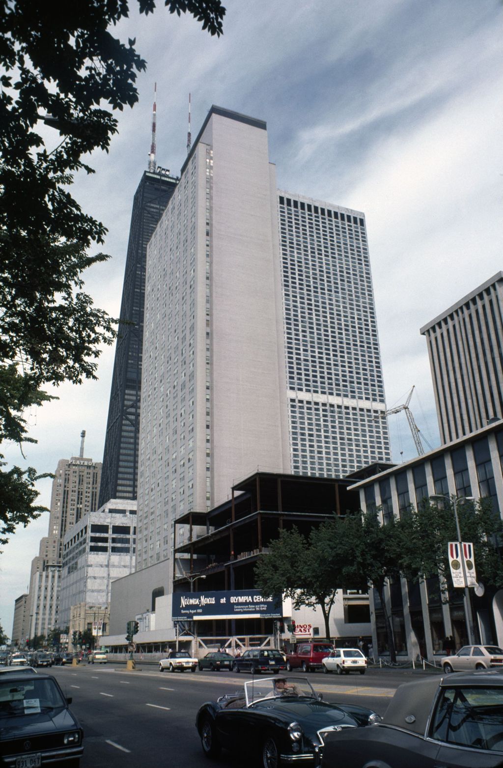 North Michigan Avenue, high-rise buildings