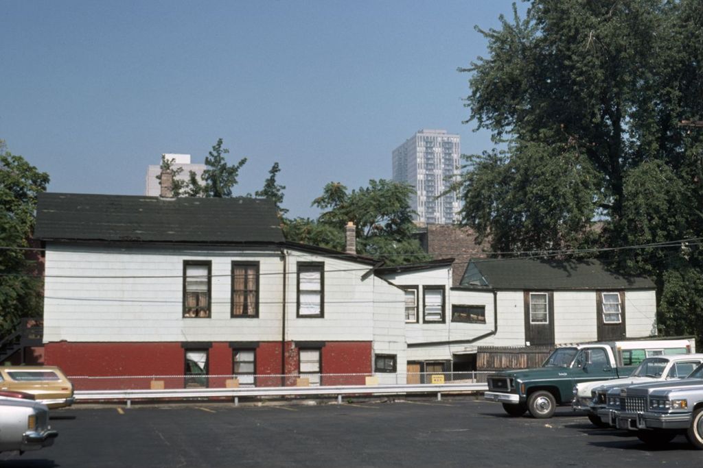 House and parking lot, Old Town