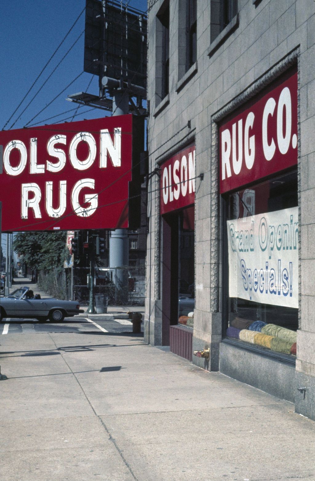 Olson Rug store, East Ohio Street