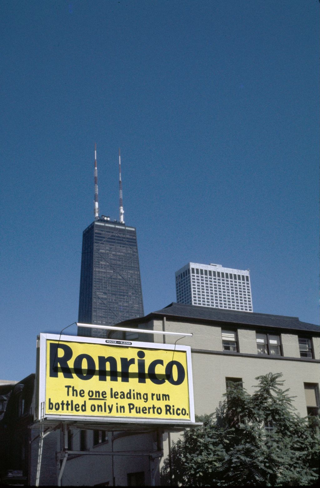 Miniature of Billboard with liquor advertisement, Wabash Avenue and Ohio Street