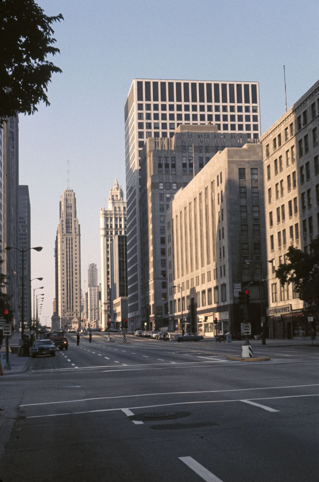 Miniature of North Michigan Avenue, view to south
