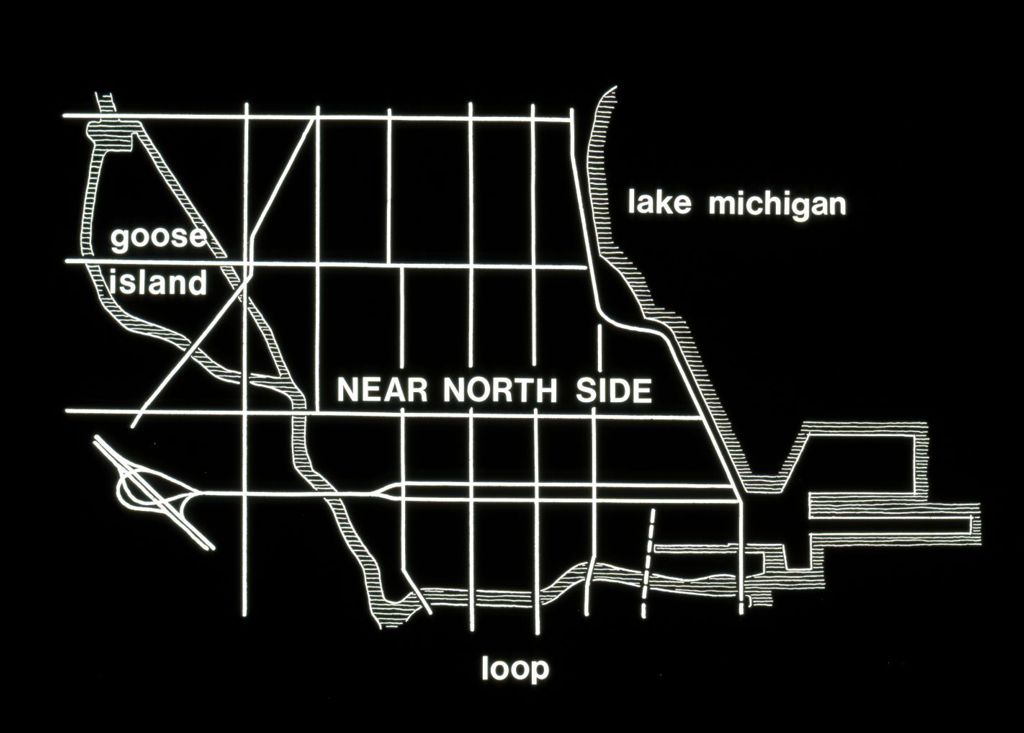 Arterial roads of the Near North Side