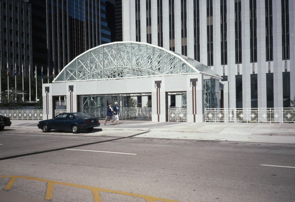 Plaza entrance, Amoco building
