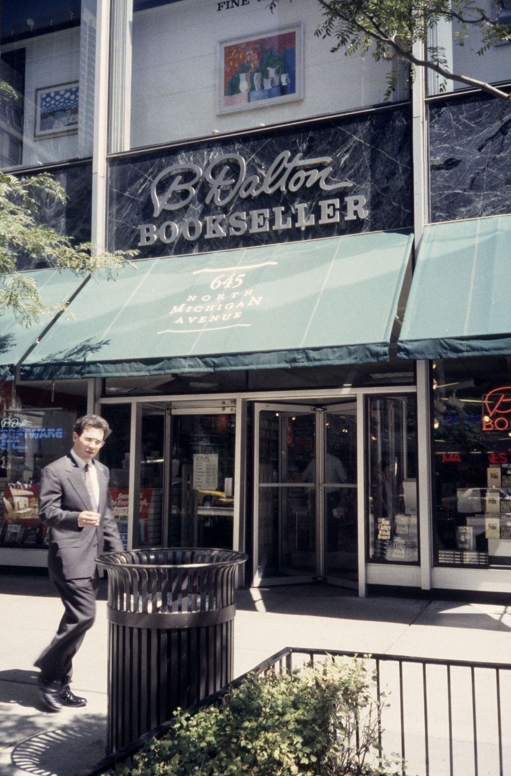 B. Dalton bookstore, North Michigan Avenue