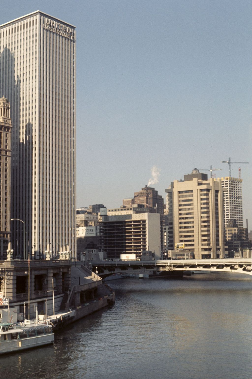 Miniature of Chicago River, United Insurance Building and Blue Cross-Blue Shield Building