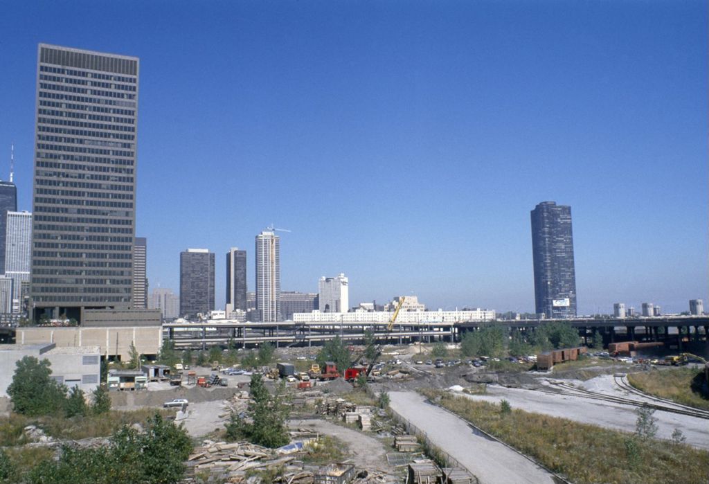 Illinois Center development, with Three Illinois Center