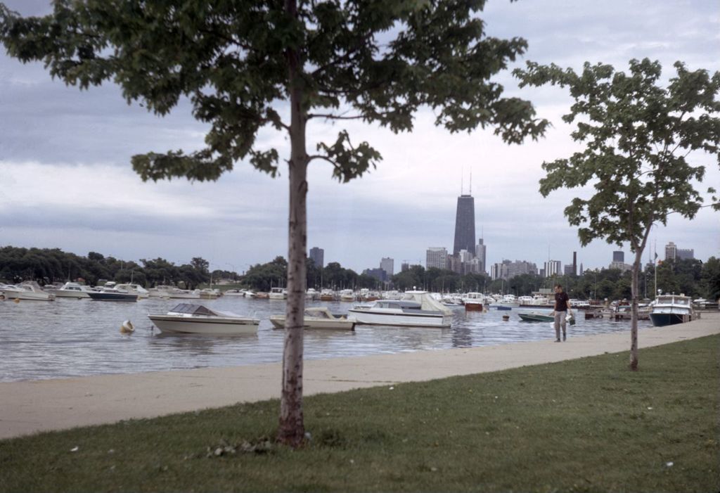 Miniature of Boats in Diversey Harbor