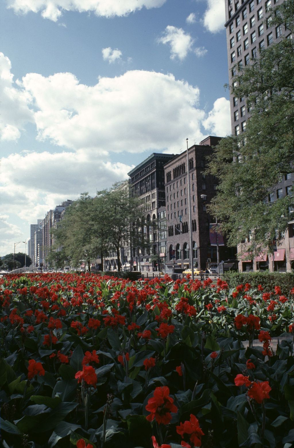 South Michigan Avenue from Grant Park