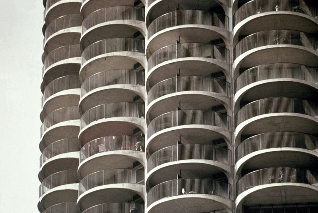 Miniature of Marina City balconies