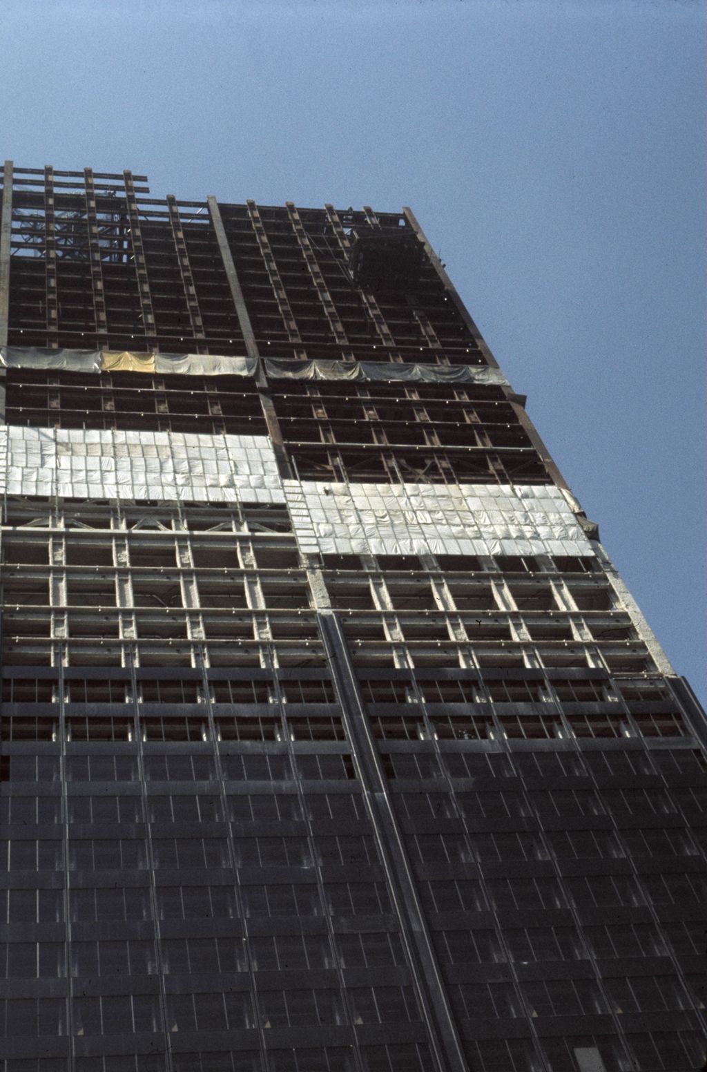 Miniature of Sear Tower during construction