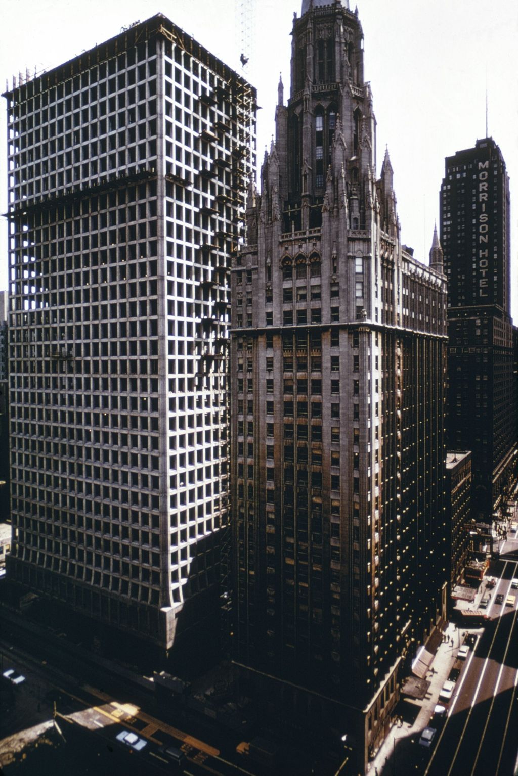 Miniature of Cook County Administration Building and Chicago Temple