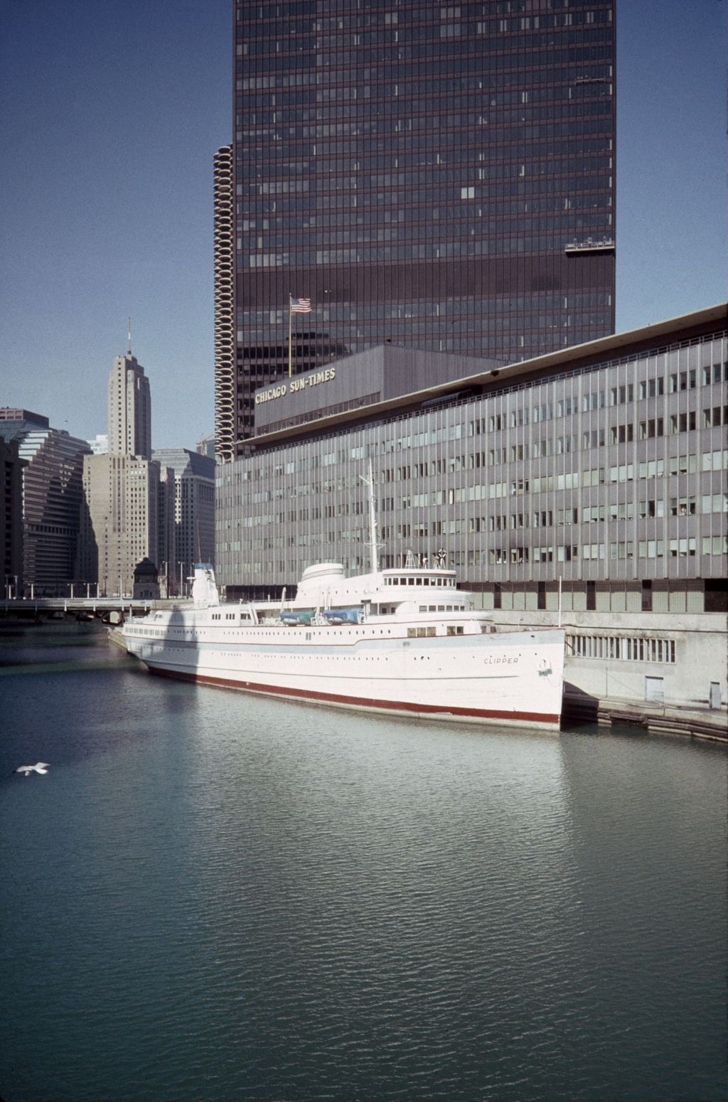 Chicago River and Sun-Times Building