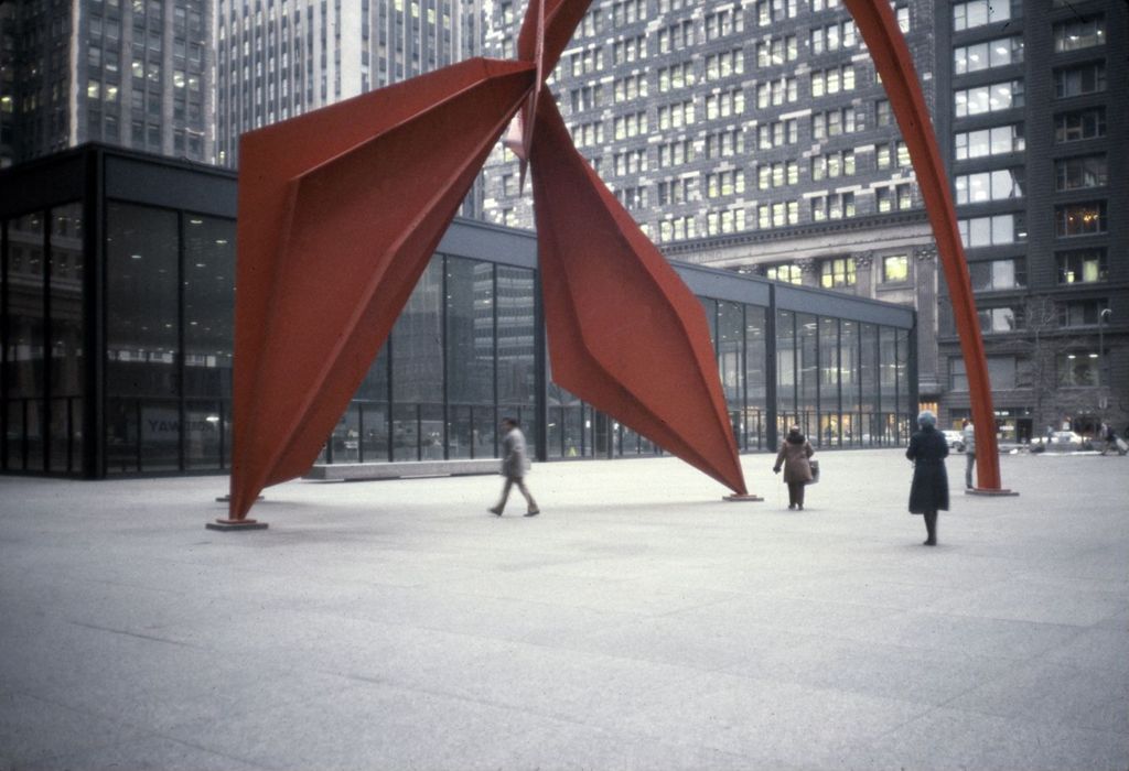 Miniature of Calder sculpture, Chicago Federal Center