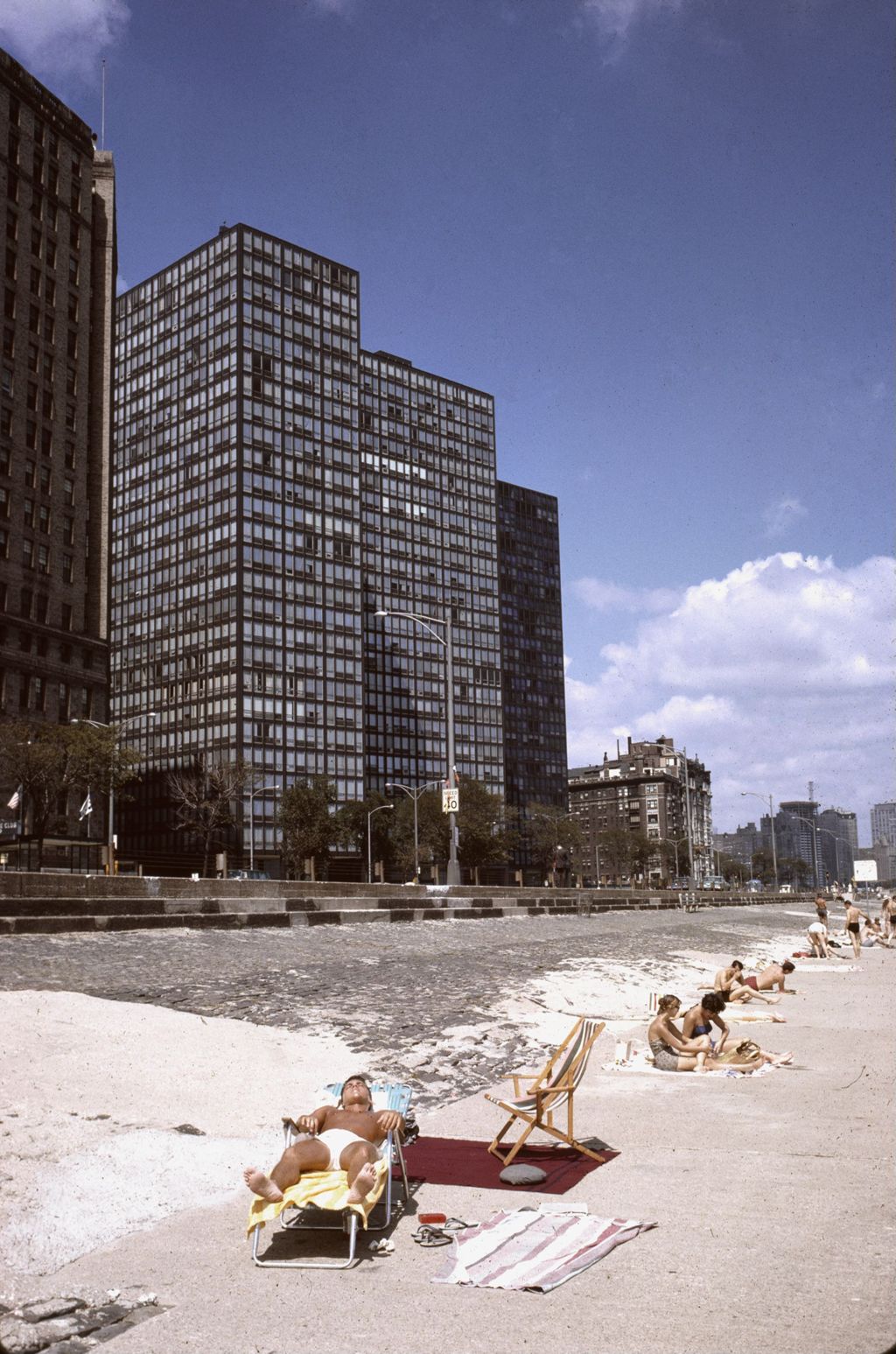 Miniature of 860-880 N. Lake Shore Drive apartments from the beach