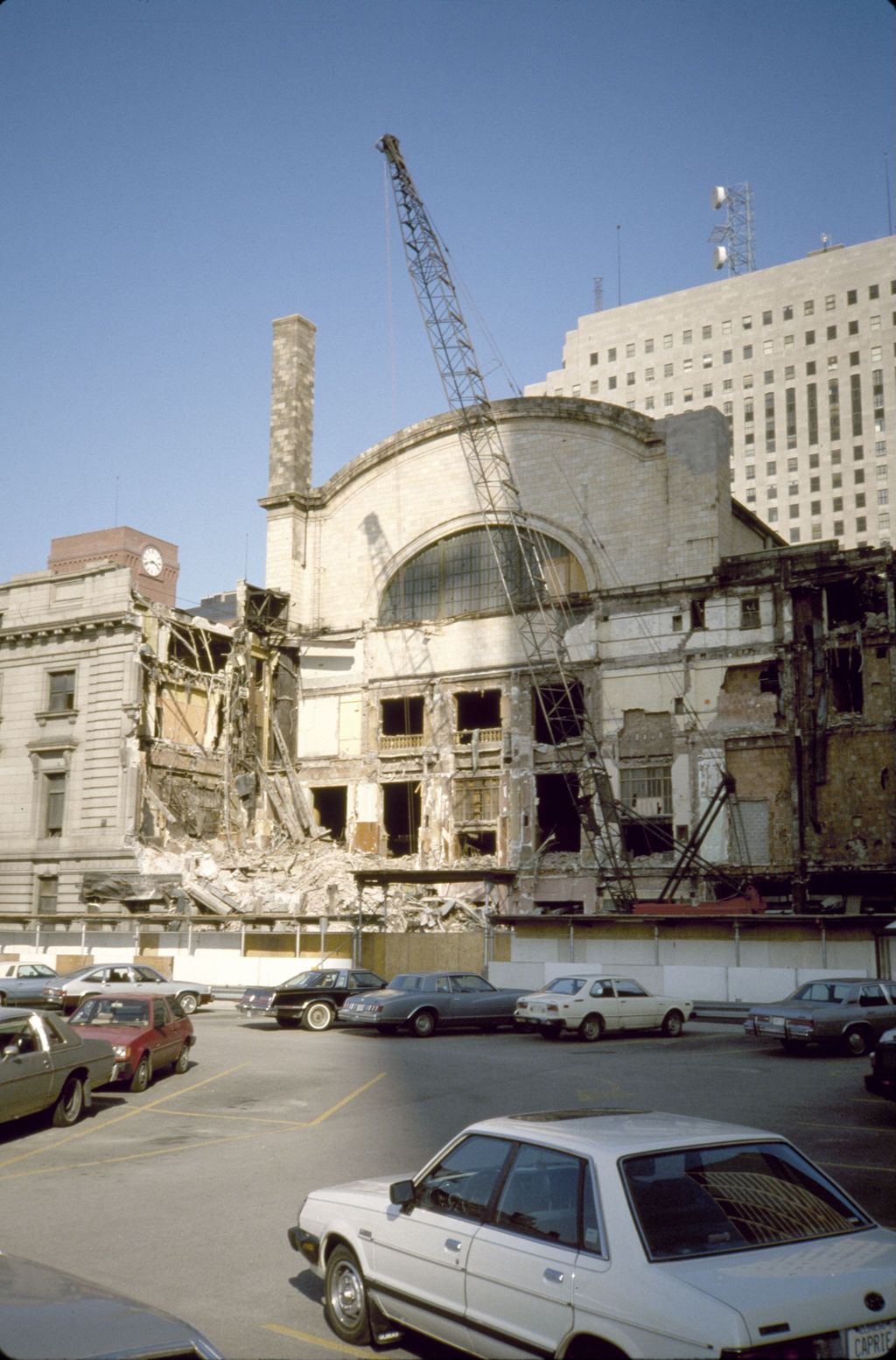 Chicago and North Western Station demolition