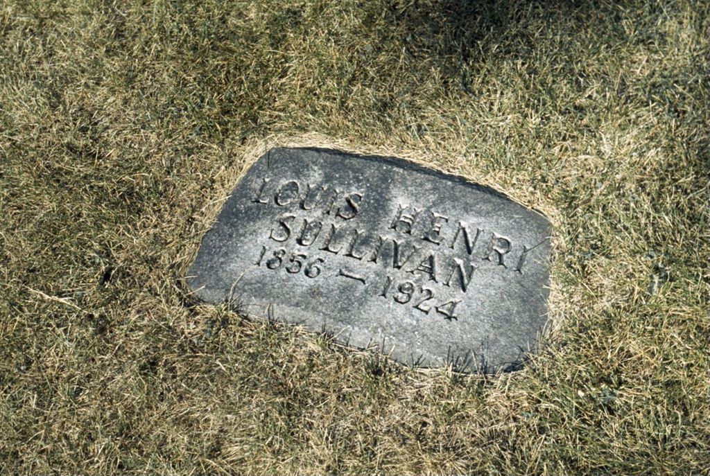 Louis Sullivan grave marker, Graceland Cemetery