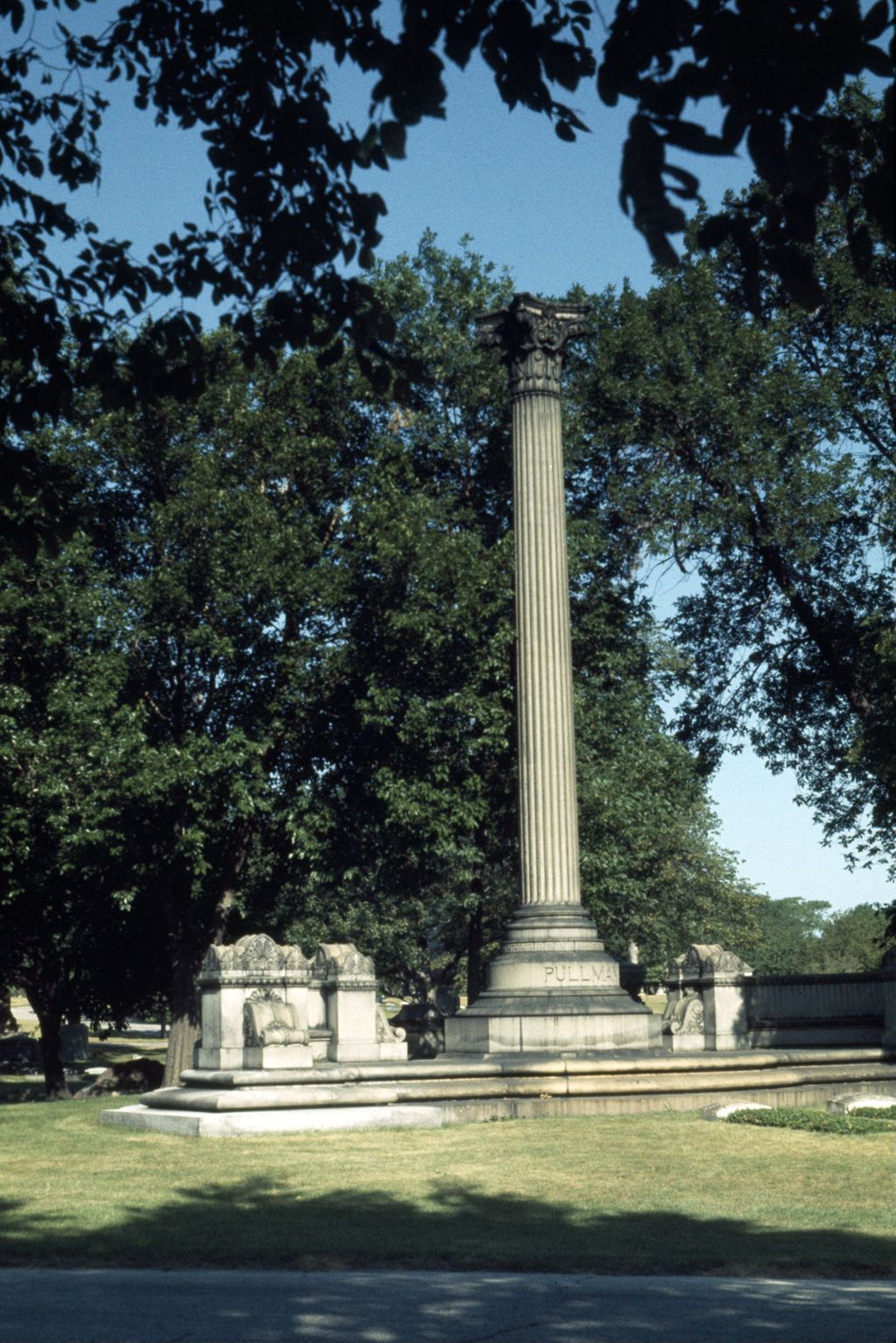 Miniature of George Pullman Tomb and Monument, Graceland Cemetery