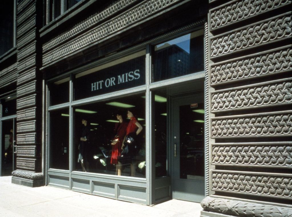 Miniature of Marquette Building, Hit or Miss store