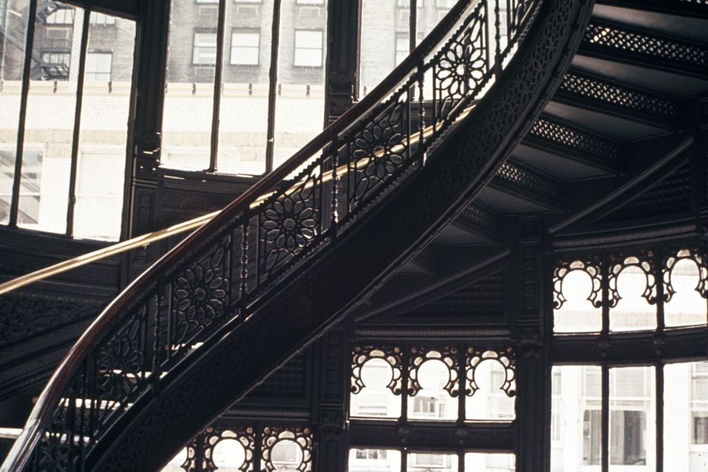 Rookery Building staircase