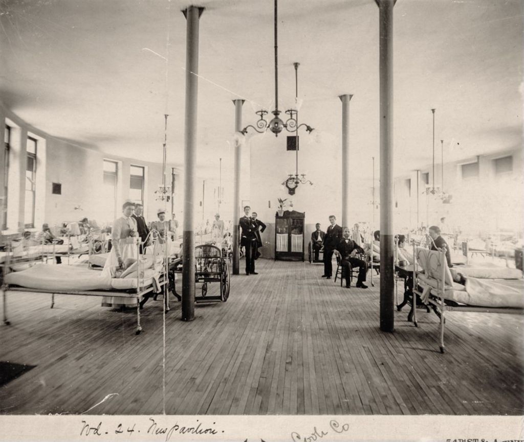 Miniature of Cook County Hospital Male Ward Clinic