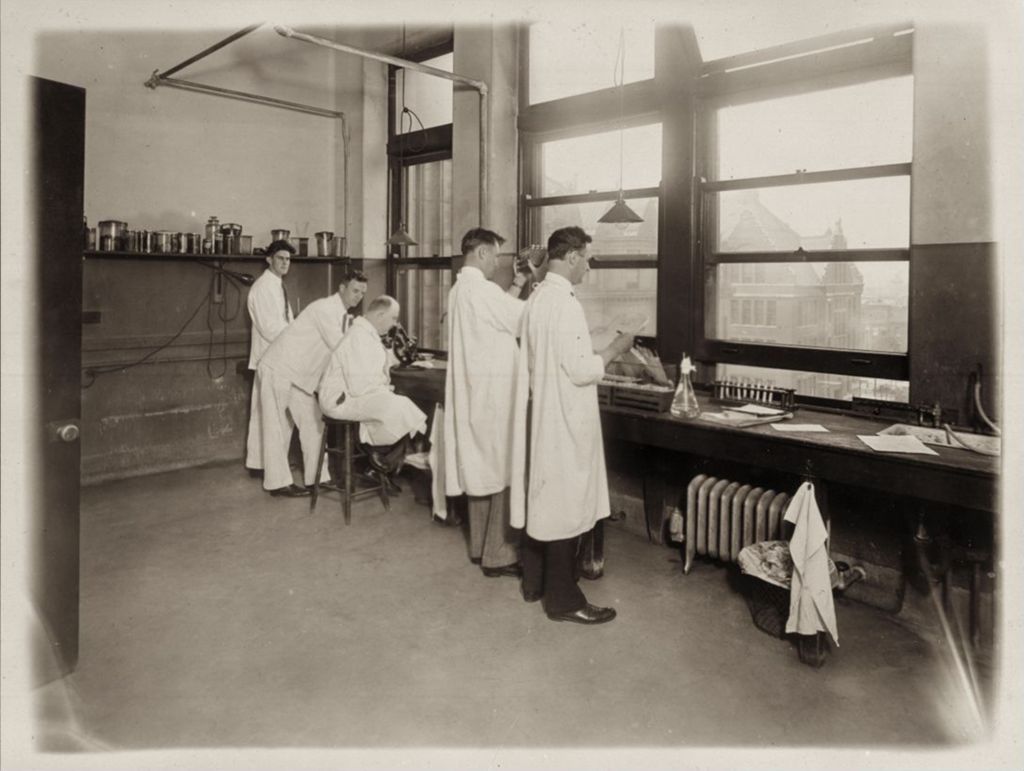 Miniature of Cook County Hospital Pathology Laboratory