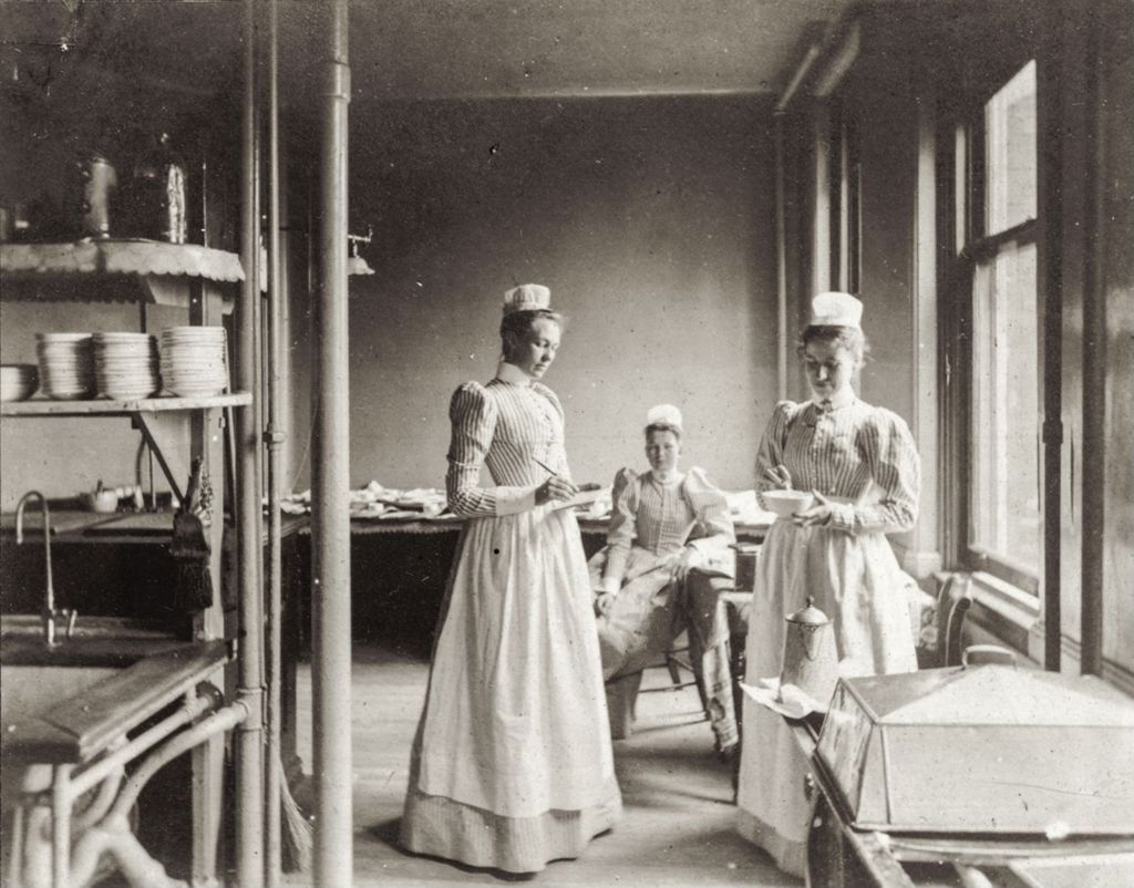 Miniature of Nurses in kitchen