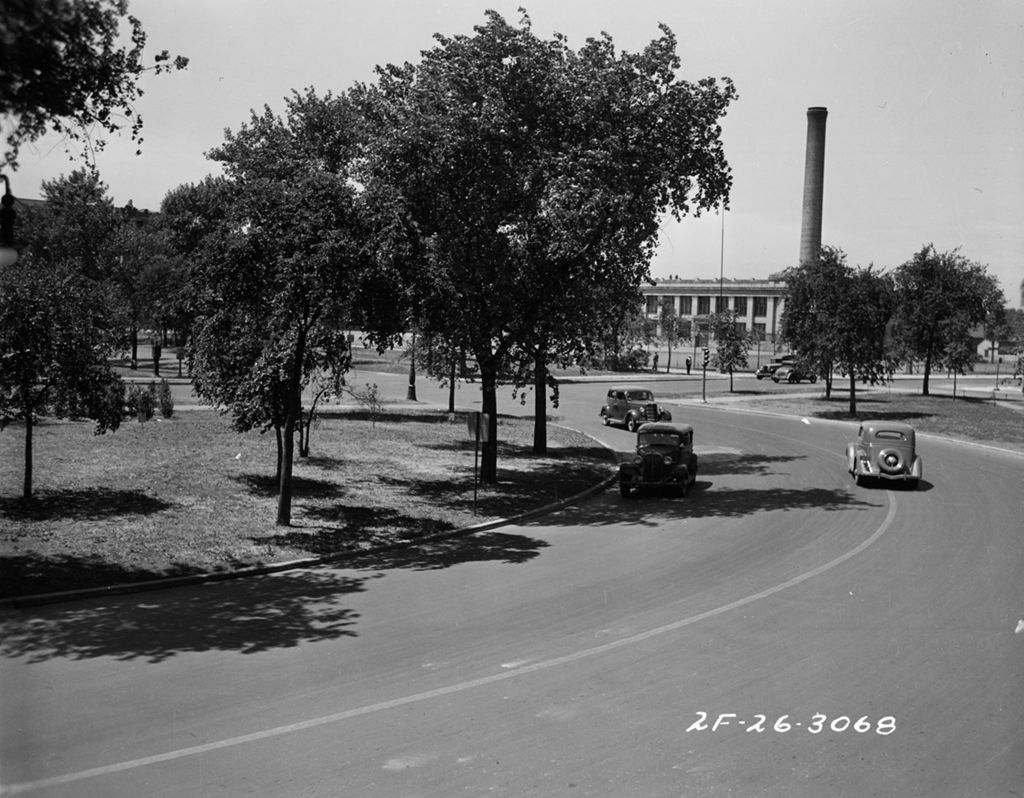 Traffic Intersection at California Blvd and 24th Blvd, Image 02