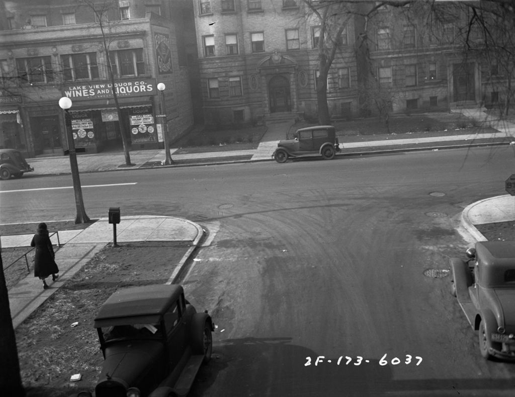 Traffic Intersection at Sheridan Road and Cuyler, Image 01