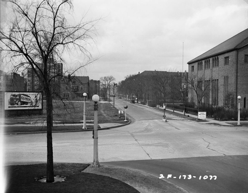 Miniature of Traffic Intersection at Sheridan Road and Irving Park Road, Image 01