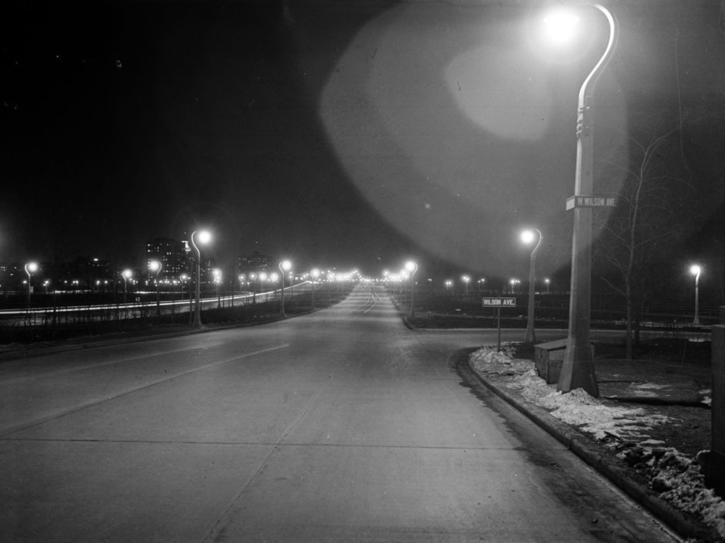 Traffic Intersection at Lake Shore Drive and Wilson Ave, Image 02