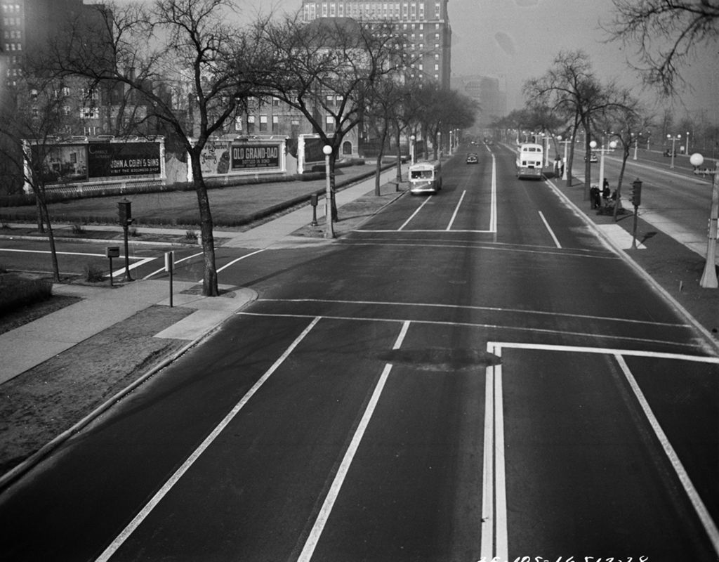 Traffic Intersection at Lake Shore Drive and Hawthorne