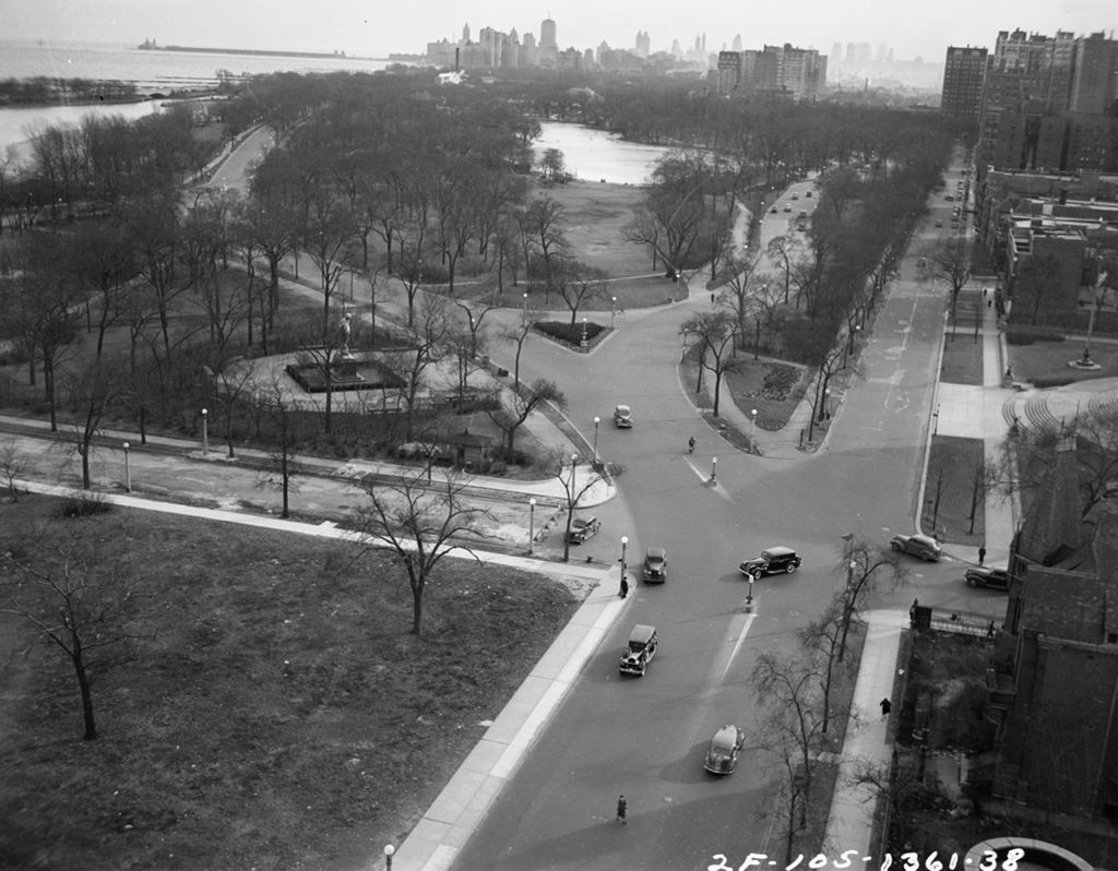 Miniature of Traffic Intersection at Diversey Parkway and Stockton Drive, Image 02