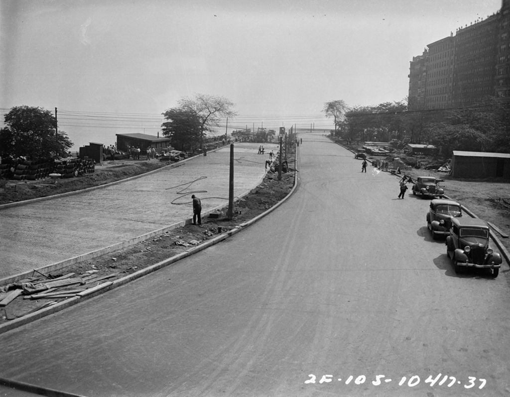Traffic Intersection at Lake Shore Drive and Oak Street, Image 03