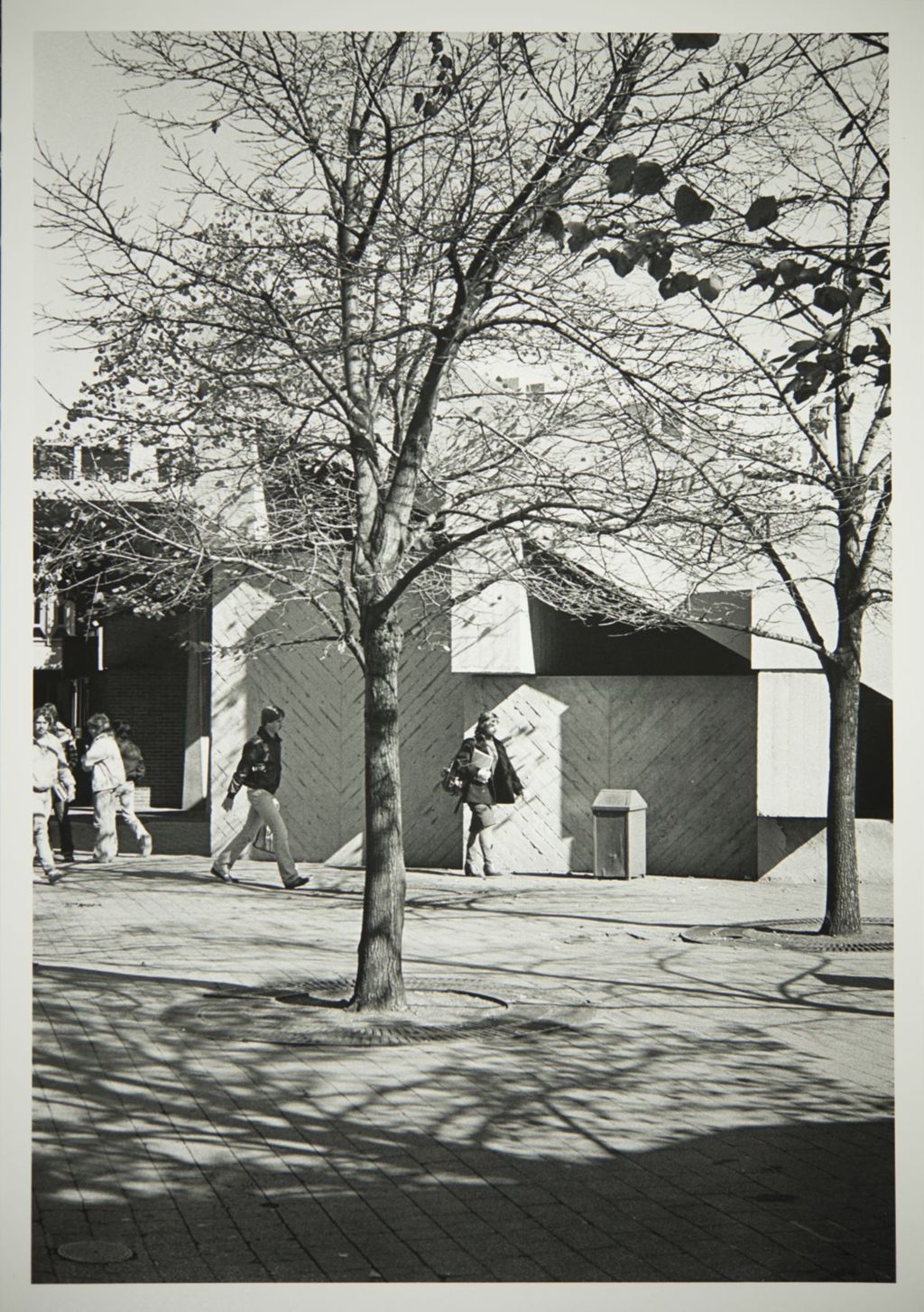 Miniature of Students walking on campus near the Forum