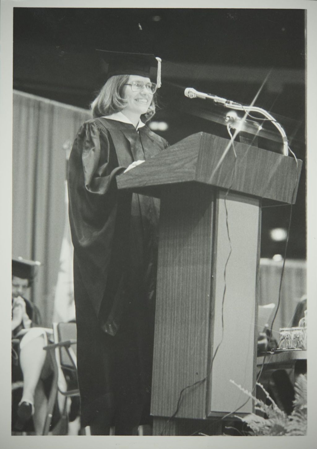 Miniature of Person addressing the audience during the graduation ceremony