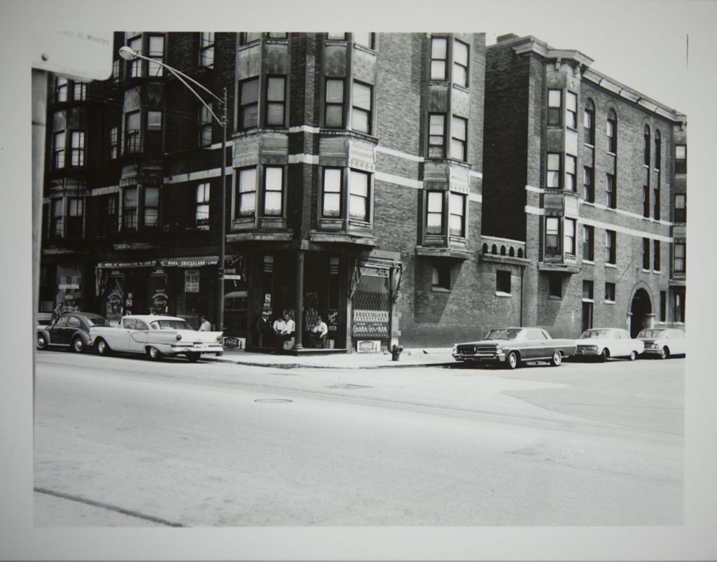Miniature of Building on the corner of Halsted St. and Vernon Park Place