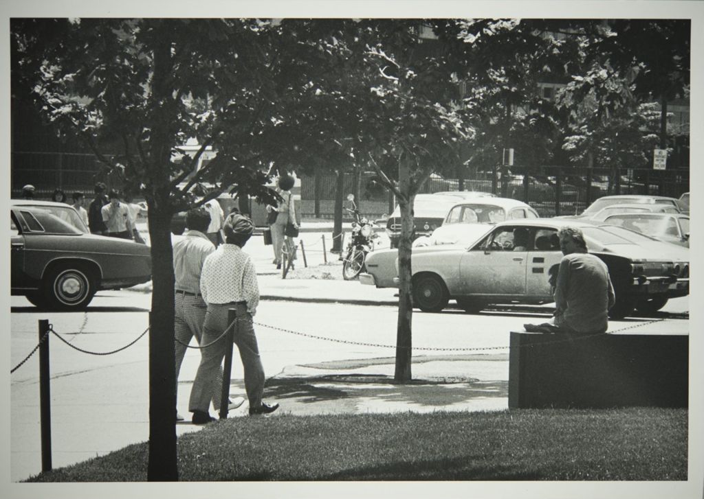 Miniature of Students walking on campus